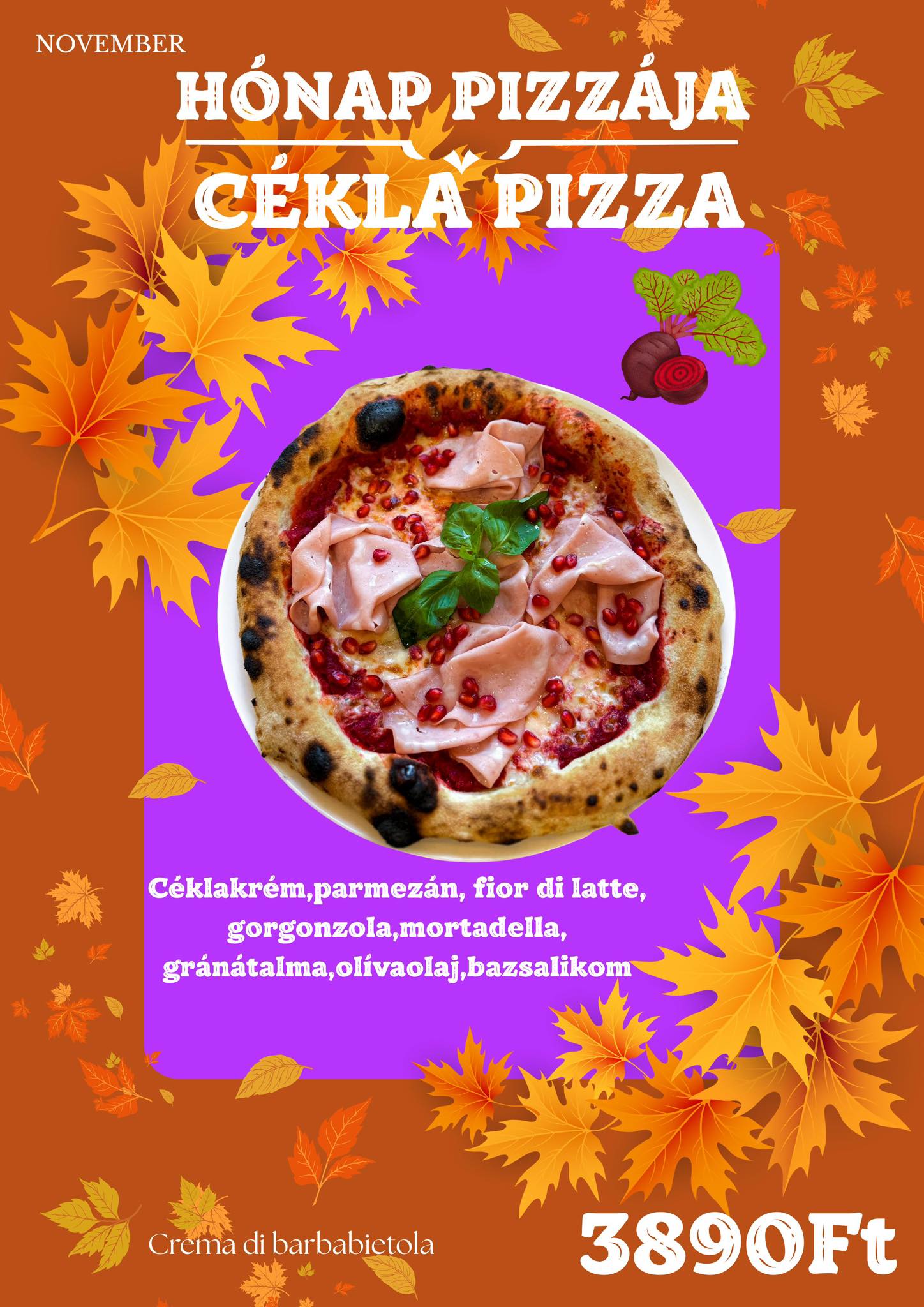 Cékla Pizza